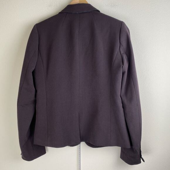 J. Crew Schoolboy Blazer Size 6 Dark Slate Gray Stretch Jacket - Picture 10 of 15